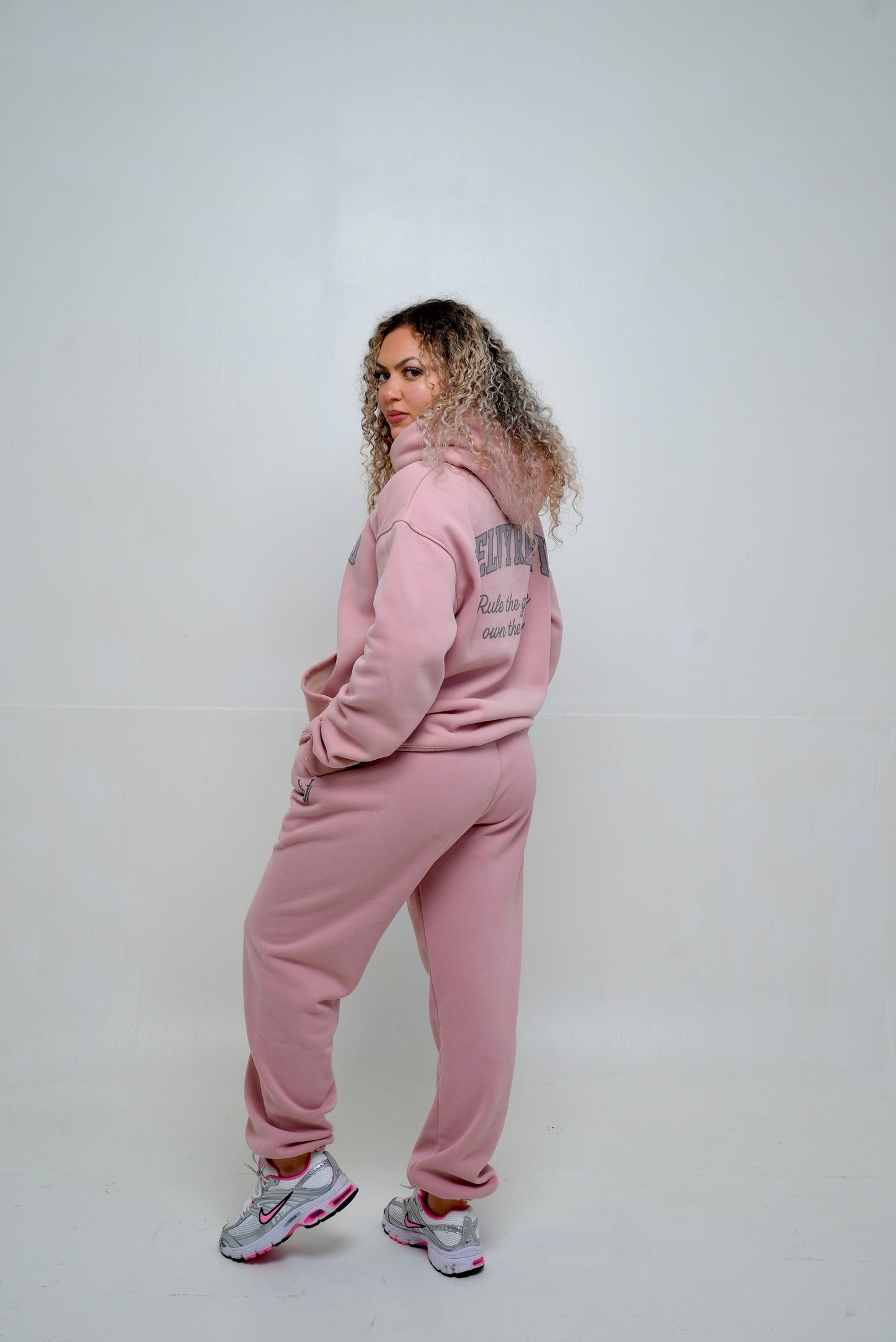 Pantalon Polar ice (Oversize) "Rose" unisexe