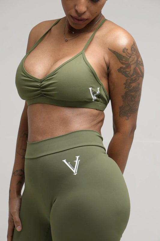 Short Ember-Bra "Green"