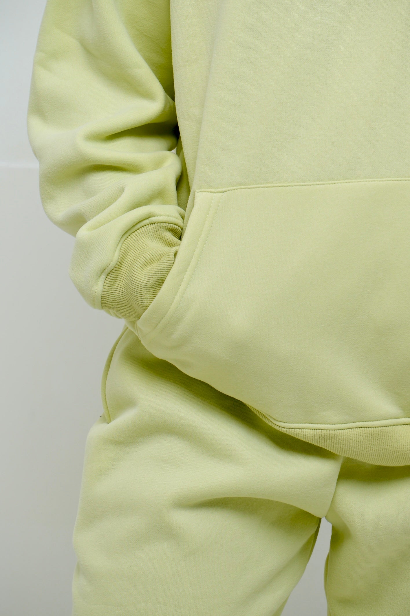 Pull Polar ice (Hoodie oversize) "Vert" unisexe